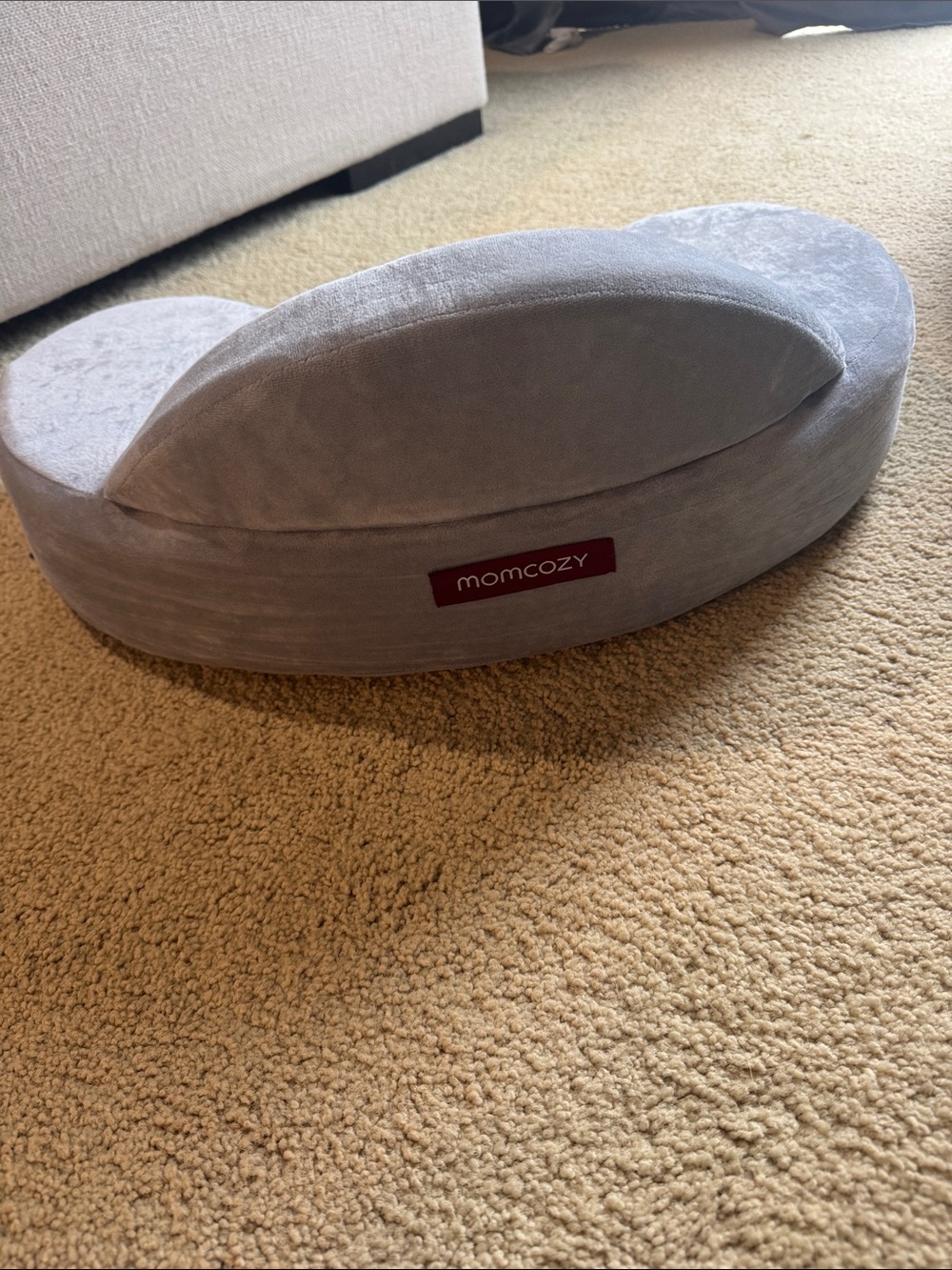 Momcozy Grey Nursing Pillow